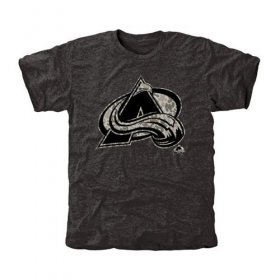 Wholesale Cheap Men\'s Colorado Avalanche Black Rink Warrior T-Shirt