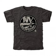 Wholesale Cheap Men's New York Islanders Black Rink Warrior T-Shirt
