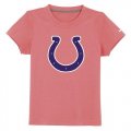 Wholesale Cheap Indianapolis Colts Sideline Legend Authentic Logo Youth T-Shirt Pink