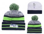 Cheap NFL Seattle Seahawks Logo Stitched Knit Beanies 014