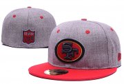 Wholesale Cheap San Francisco 49ers fitted hats08