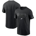 Wholesale Cheap Philadelphia Eagles Nike Team Property Of Essential T-Shirt Black